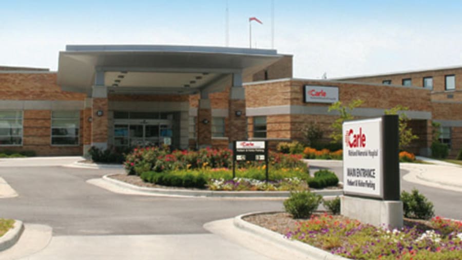 A photo of Carle Foundation Hospital