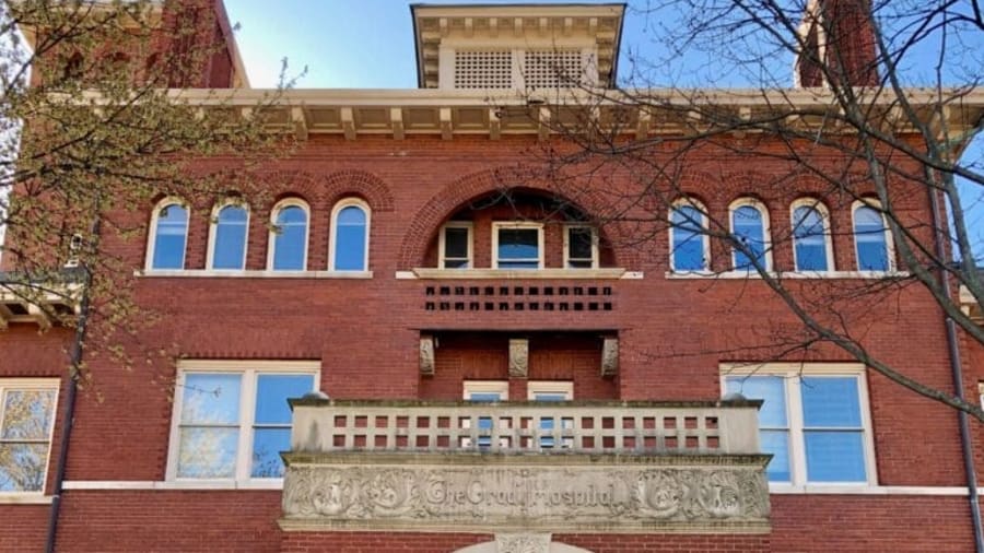 A photo of Grady Memorial Hospital