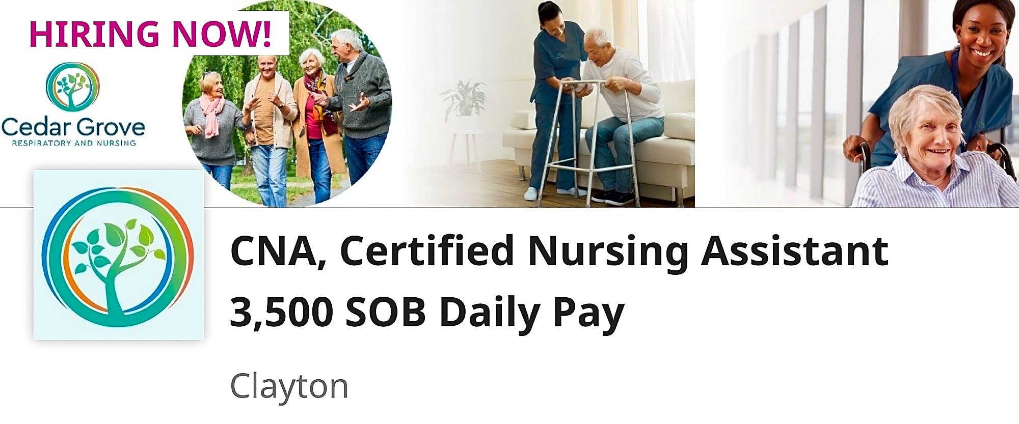 Cedar Grove Respiratory and Nursing workplace