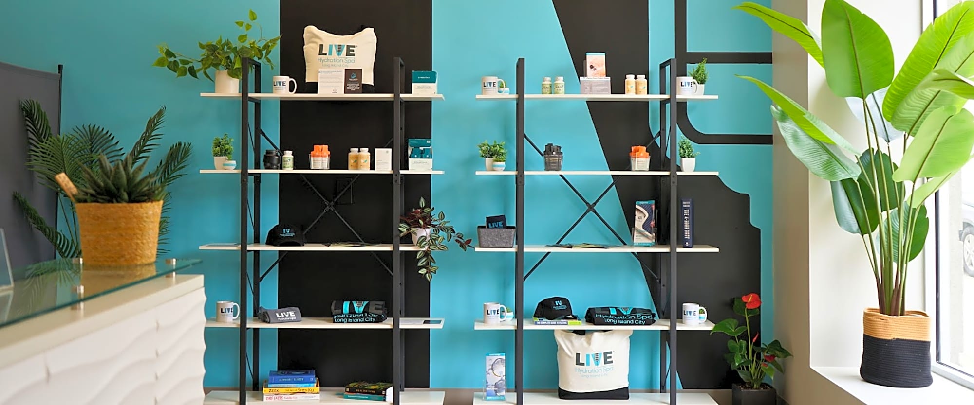 Live Hydration Spa Long Island City workplace