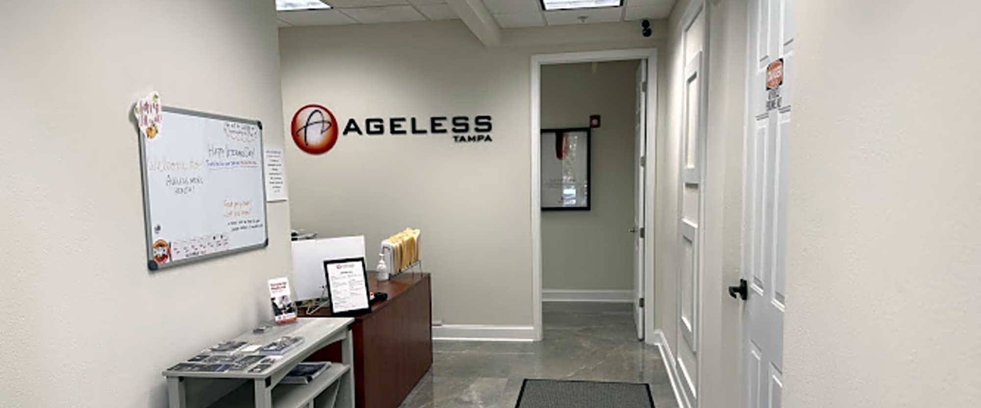 Ageless Mens Health workplace