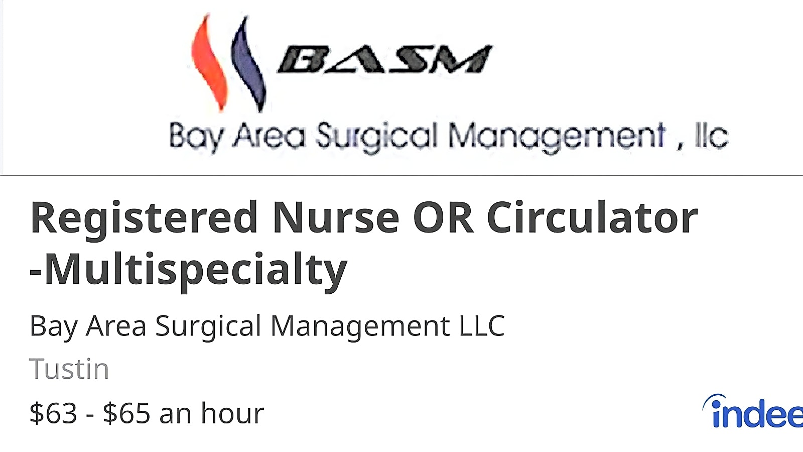 Bay Area Surgical Management LLC workplace