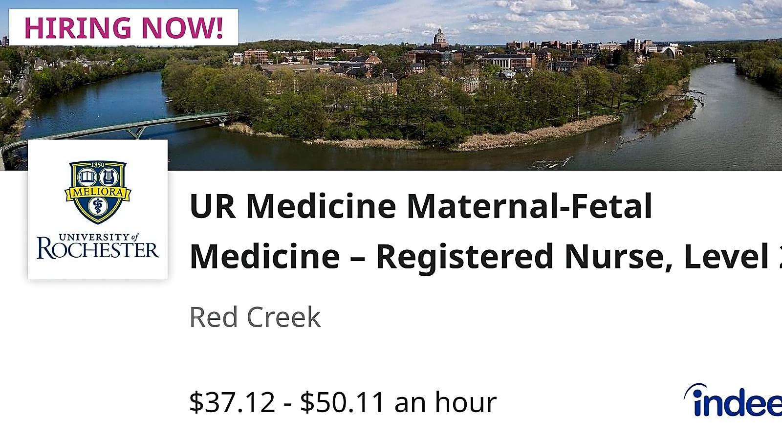 University of Rochester Nursing workplace