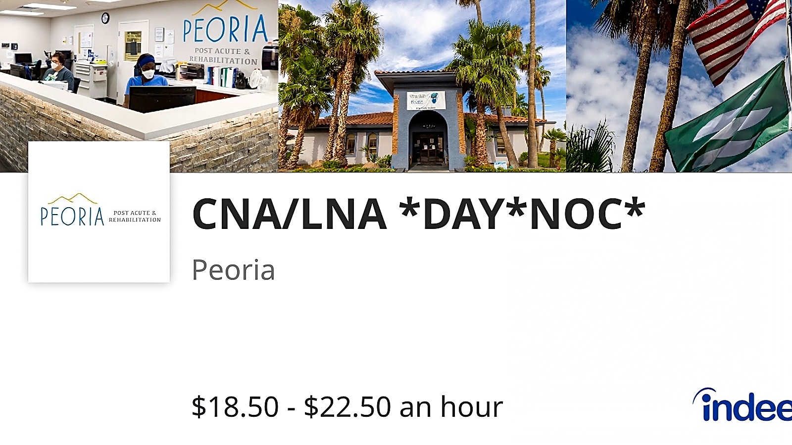 Peoria Post Acute and Rehabilitation workplace