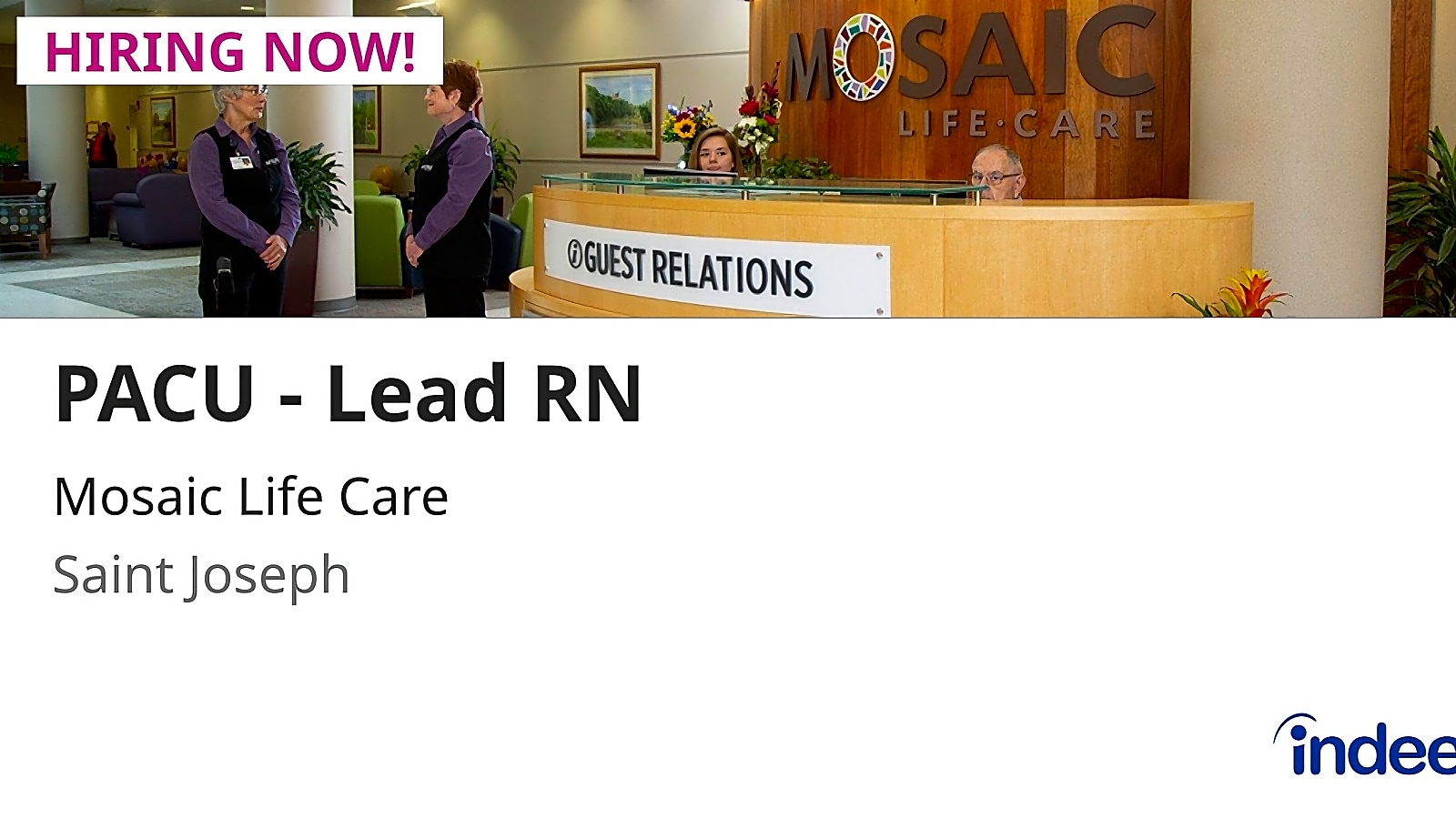 Mosaic Life Care workplace