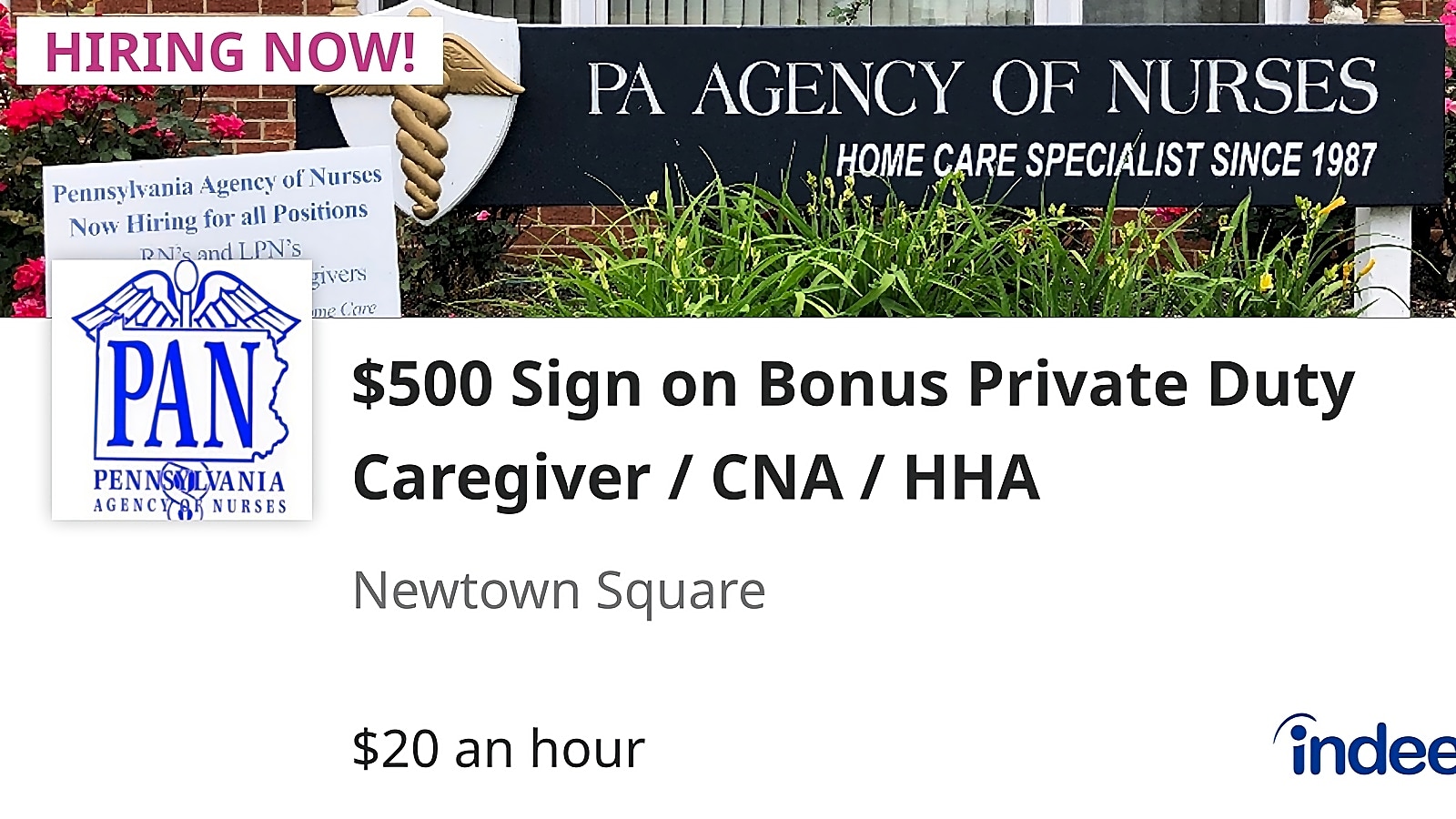 PENNSYLVANIA AGENCY OF NURSES workplace