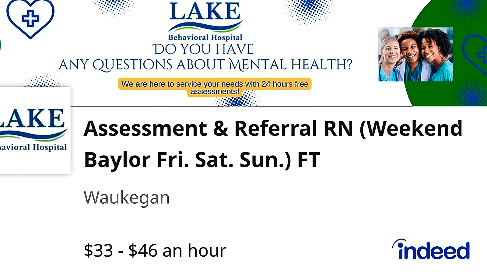 LAKE BEHAVIORAL HOSPITAL workplace