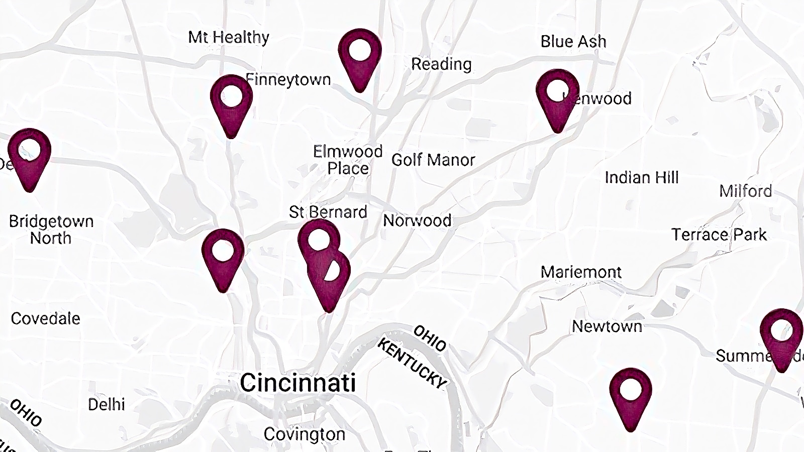 Cincinnati Children's Hospital local area