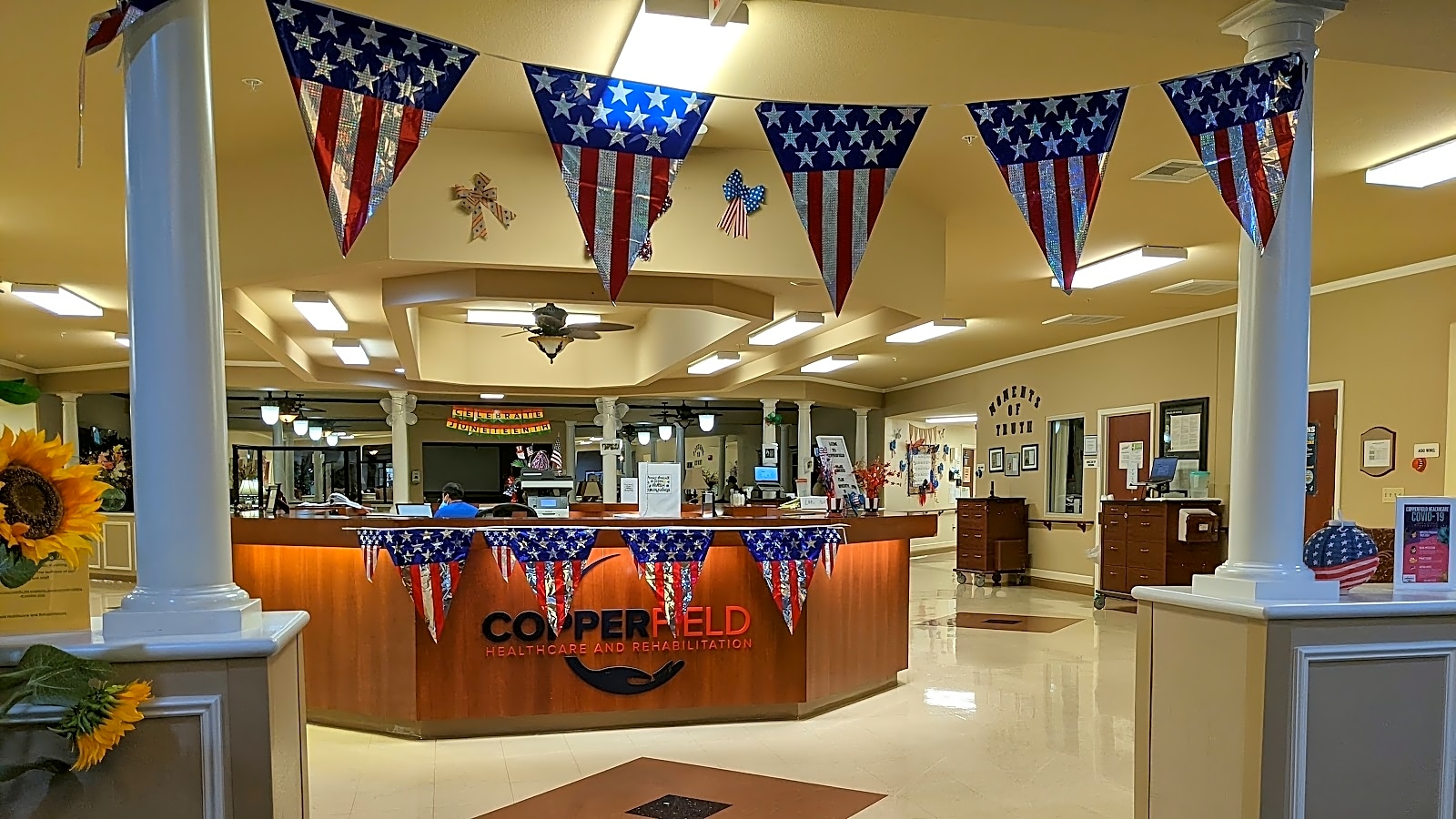 Copperfield Healthcare and Rehabilitation workplace