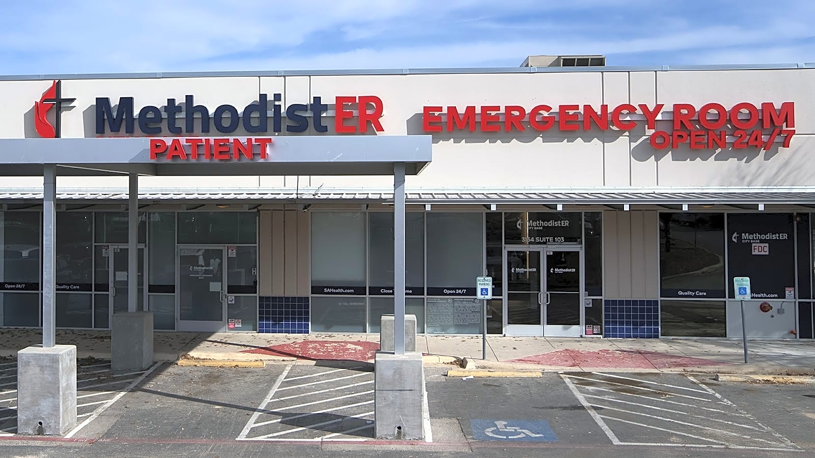 Methodist ER City Base workplace