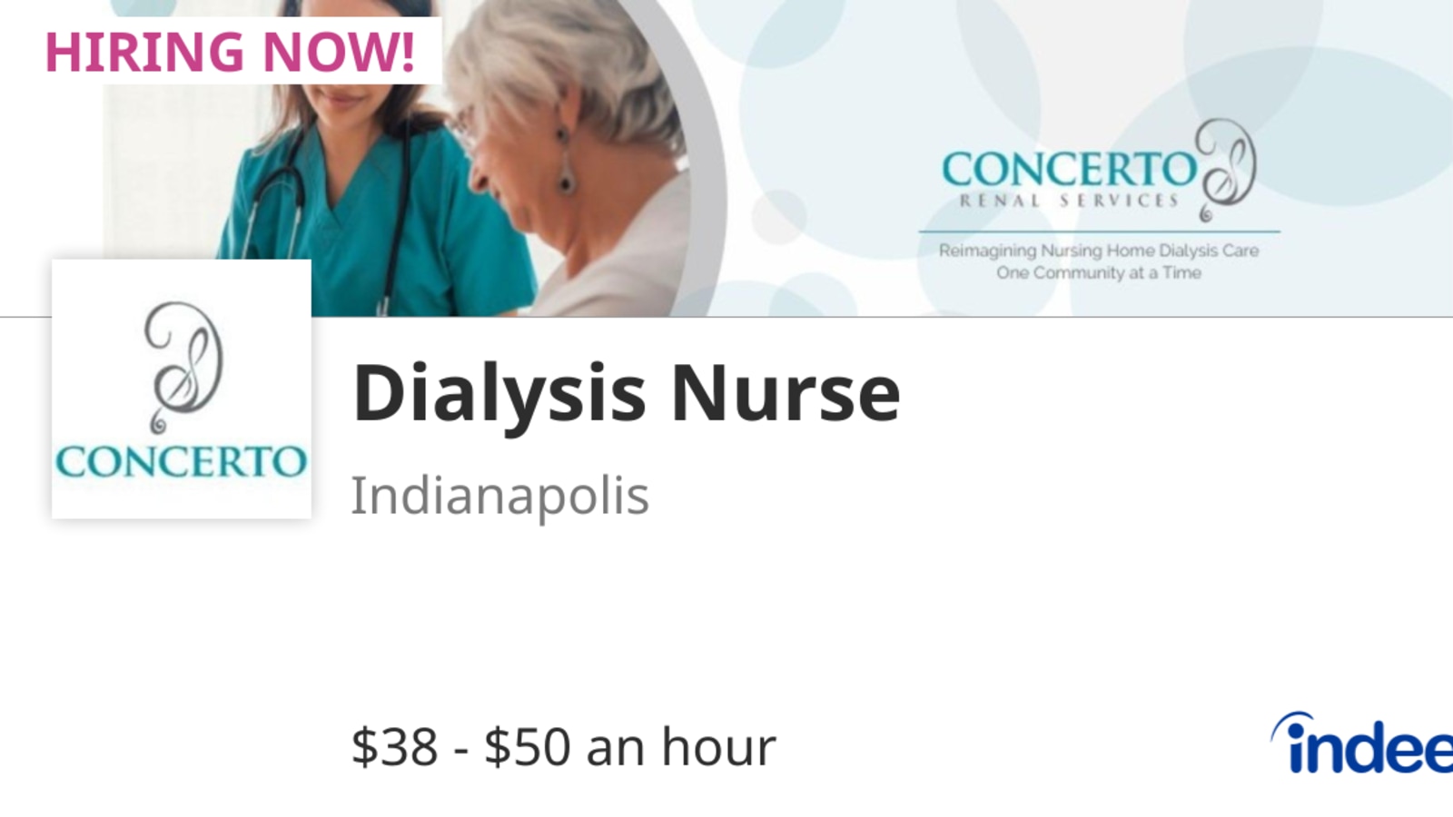 Concerto Renal Services workplace