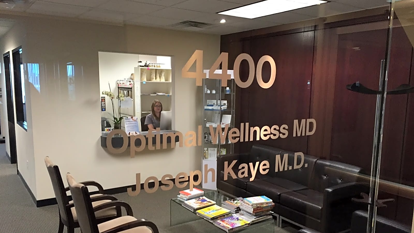 Optimal Wellness MD workplace