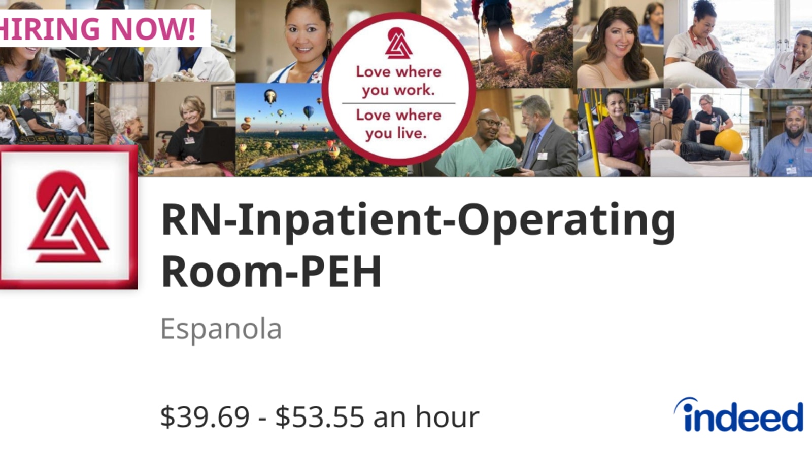 Presbyterian Healthcare Services workplace