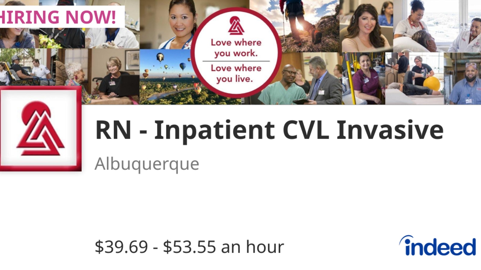 Presbyterian Healthcare Services workplace