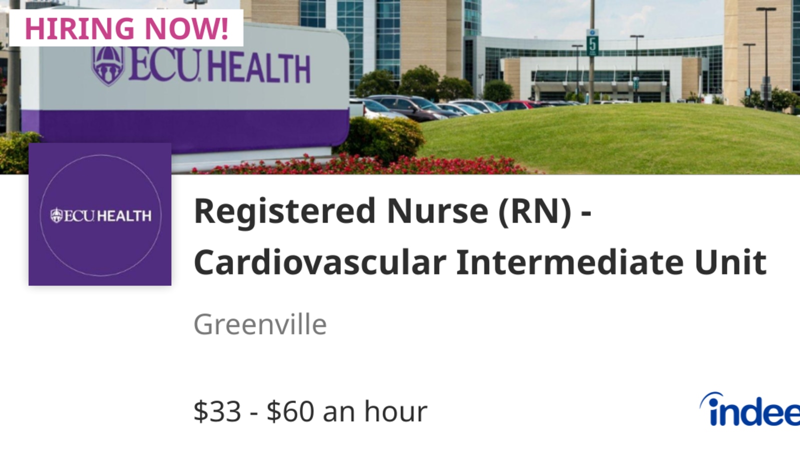 ECU Health workplace