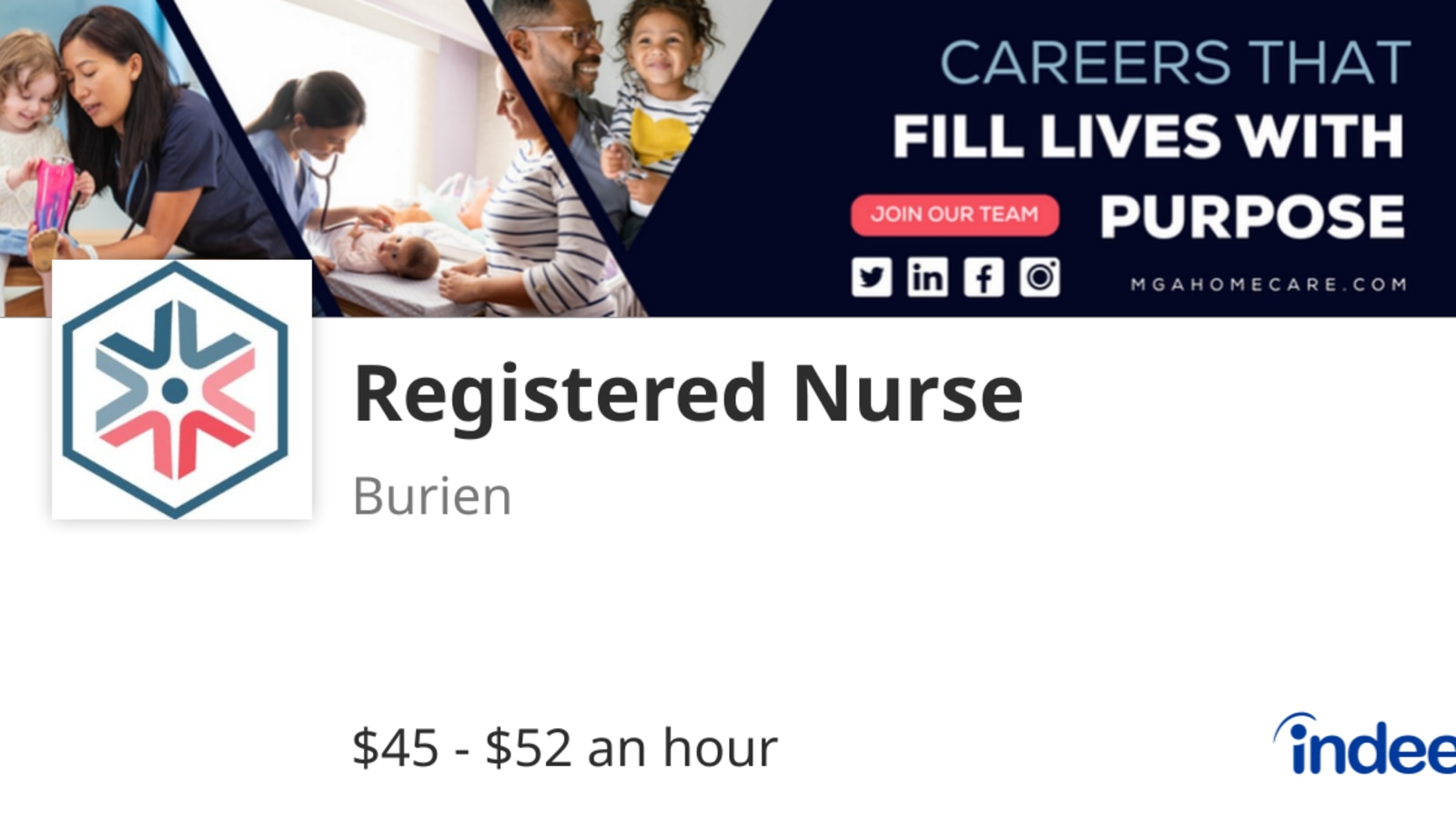 MGA Homecare workplace