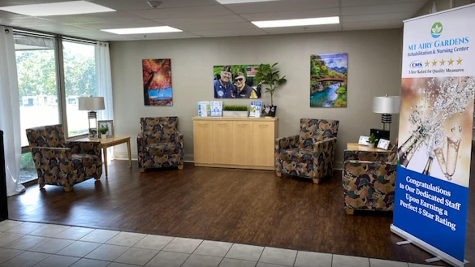 Mt Airy Rehab workplace
