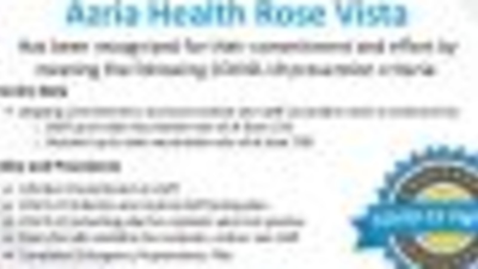 Azria Health workplace