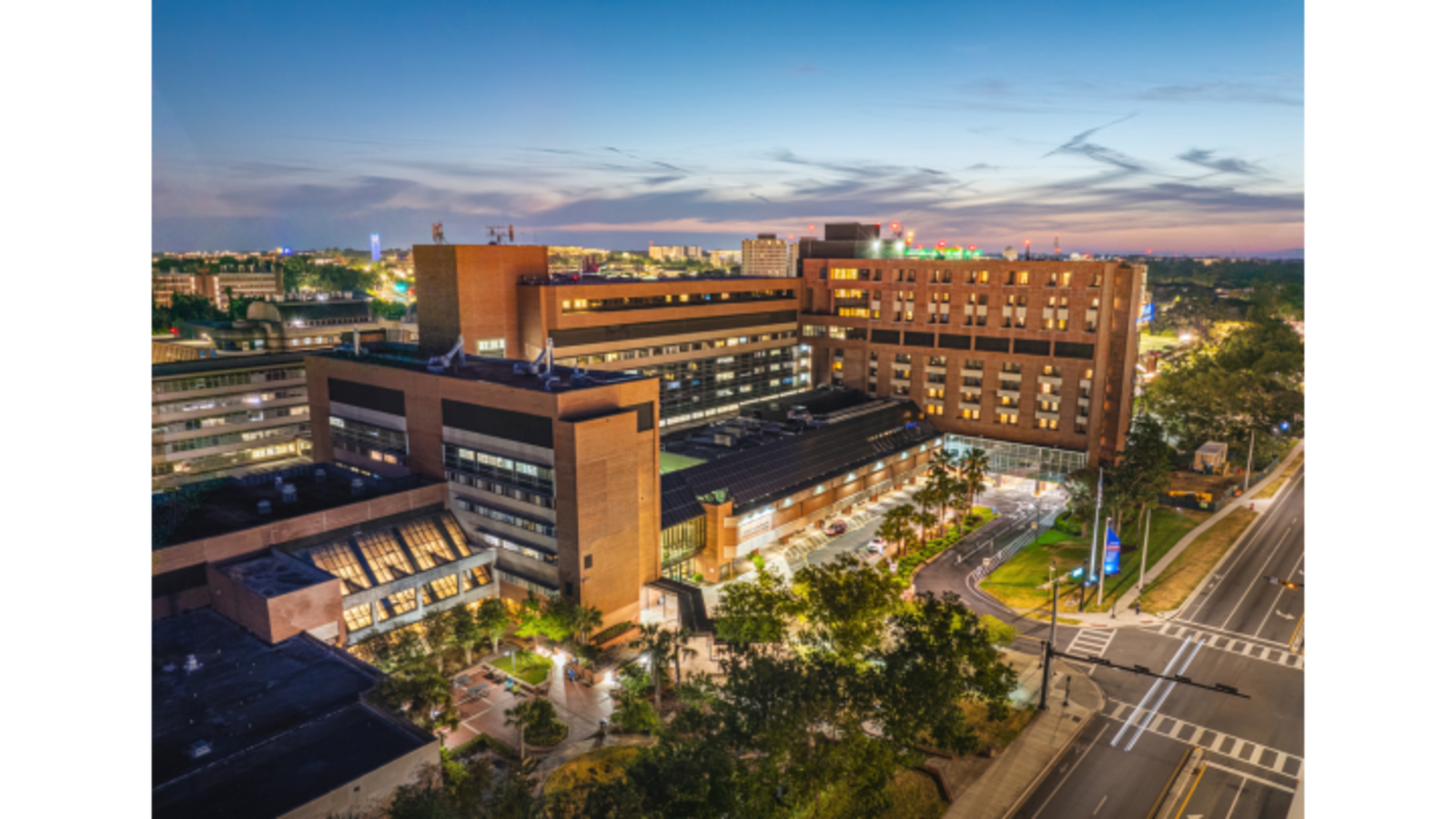 A photo of UF Health Shands Hospital