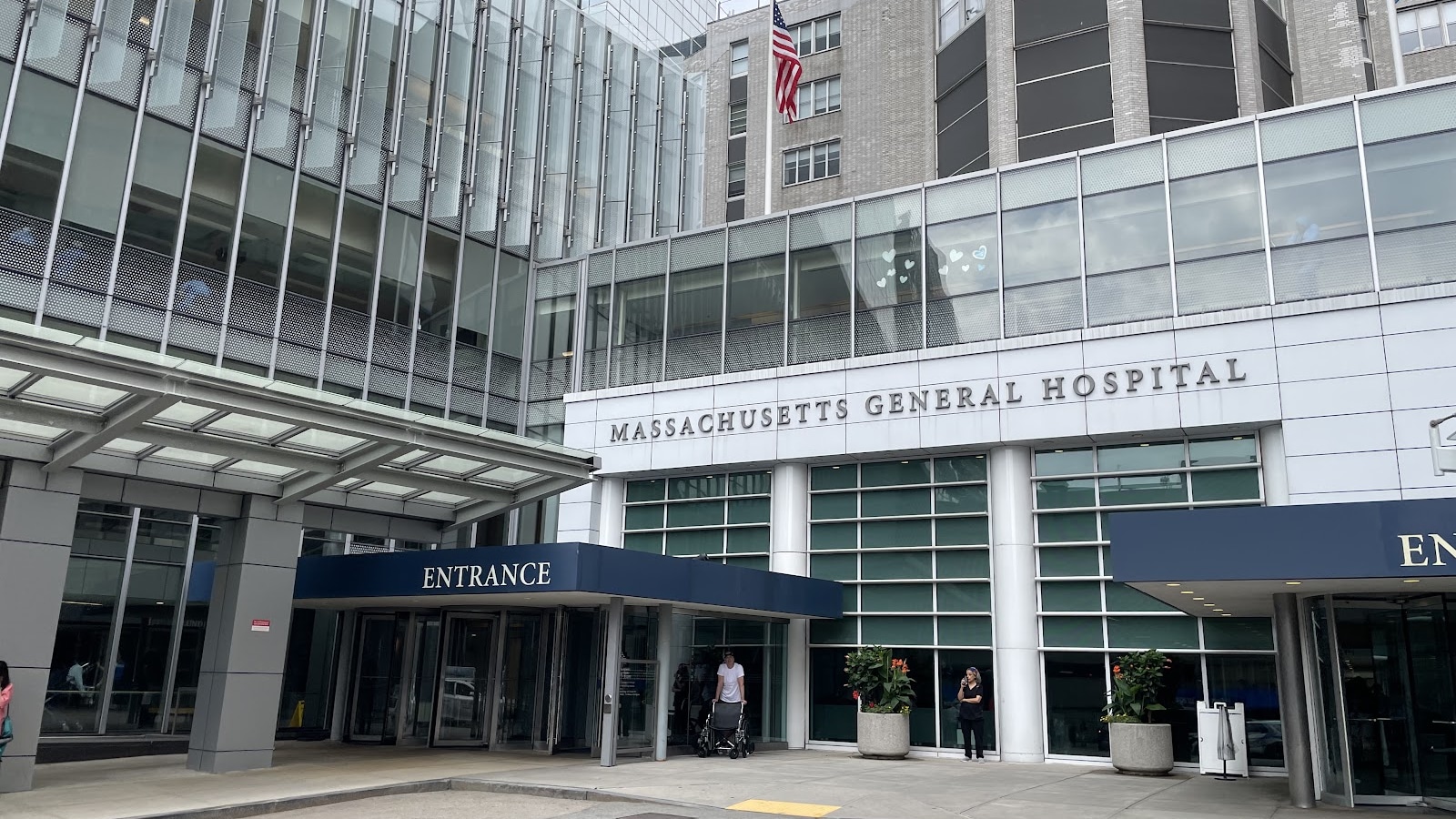 A photo of Massachusetts General Hospital
