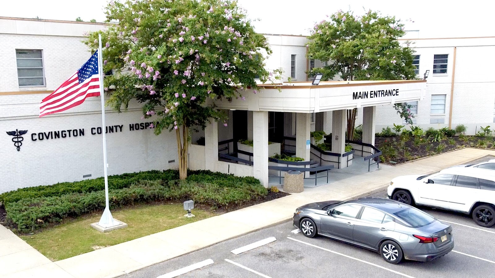 A photo of Covington County Hospital