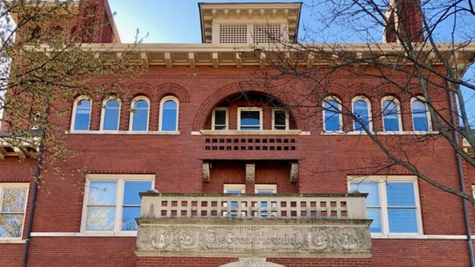 A photo of Grady Memorial Hospital