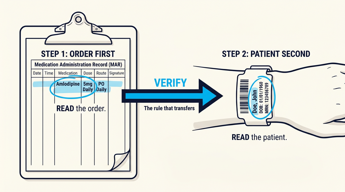 Read the order, then read the patient — in that order explanatory figure