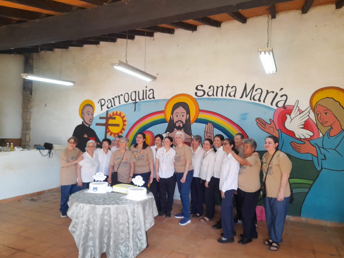 Jubileo en Santa María de Fe: La Compañía de María celebra 50 años de misión, entrega y peregrinar en Paraguay