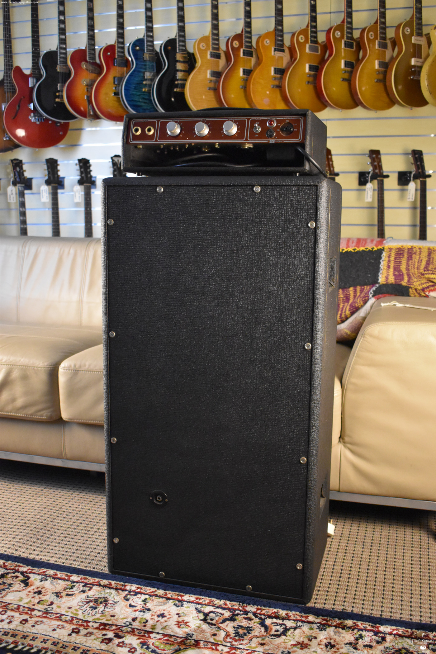 Joel's Vintage Guitars | Vox T-60 Bass Head & Cab 1963