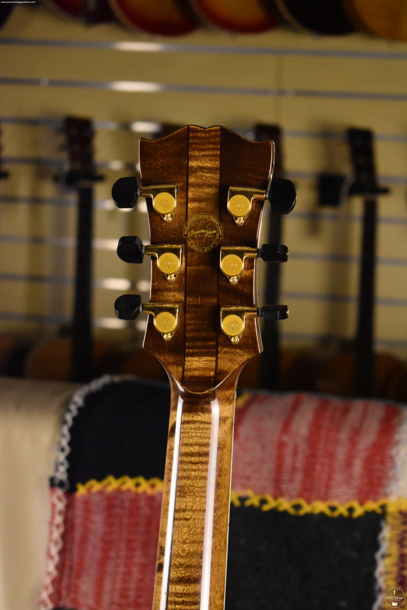 Joel's Vintage Guitars | Seventy Seven Exrubato CTM-A Aged Brown MIJ