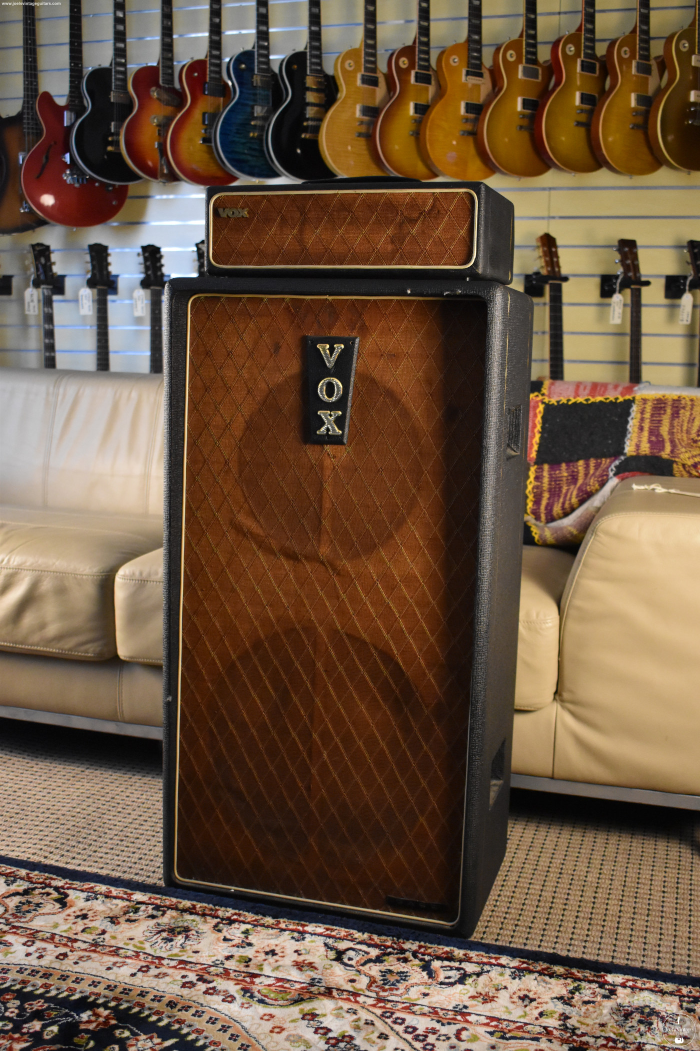 Joel's Vintage Guitars | Vox T-60 Bass Head & Cab 1964
