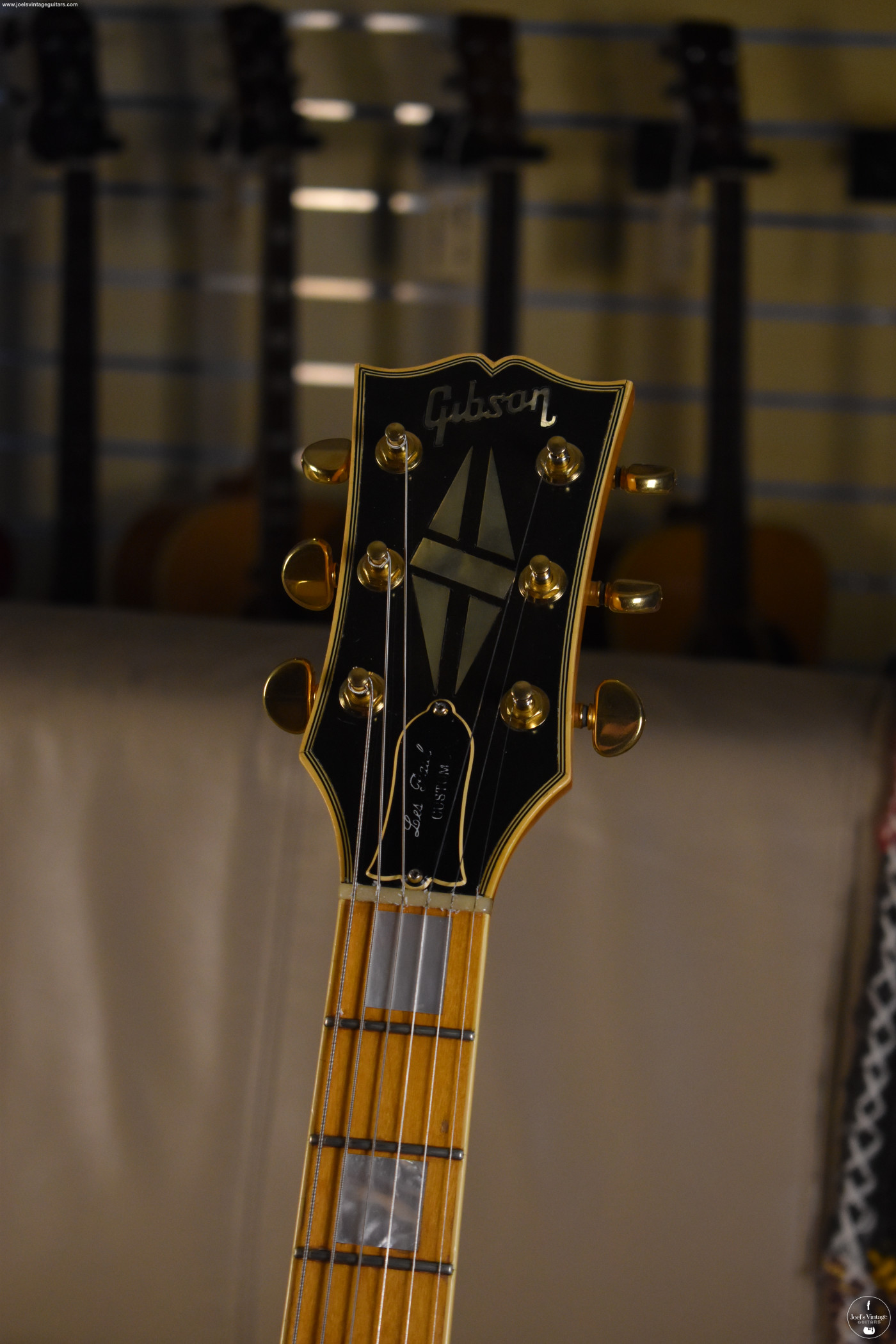 Joel's Vintage Guitars | Gibson Les Paul Custom 1978 Natural w