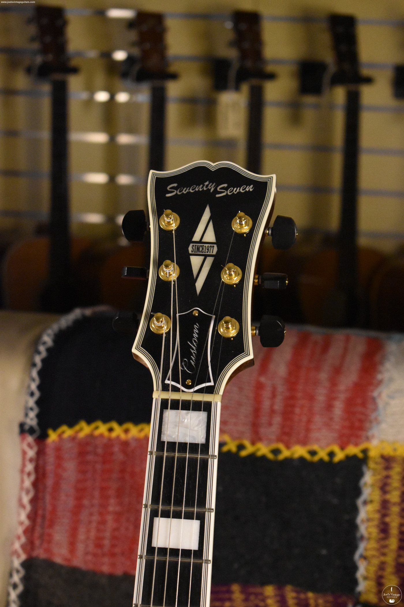 Joel's Vintage Guitars | Seventy Seven Exrubato CTM-A Aged Brown MIJ
