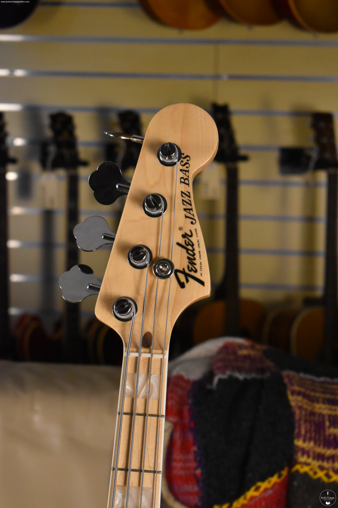 Joel's Vintage Guitars | Fender Heritage 70s Jazz Bass 2022 Natural