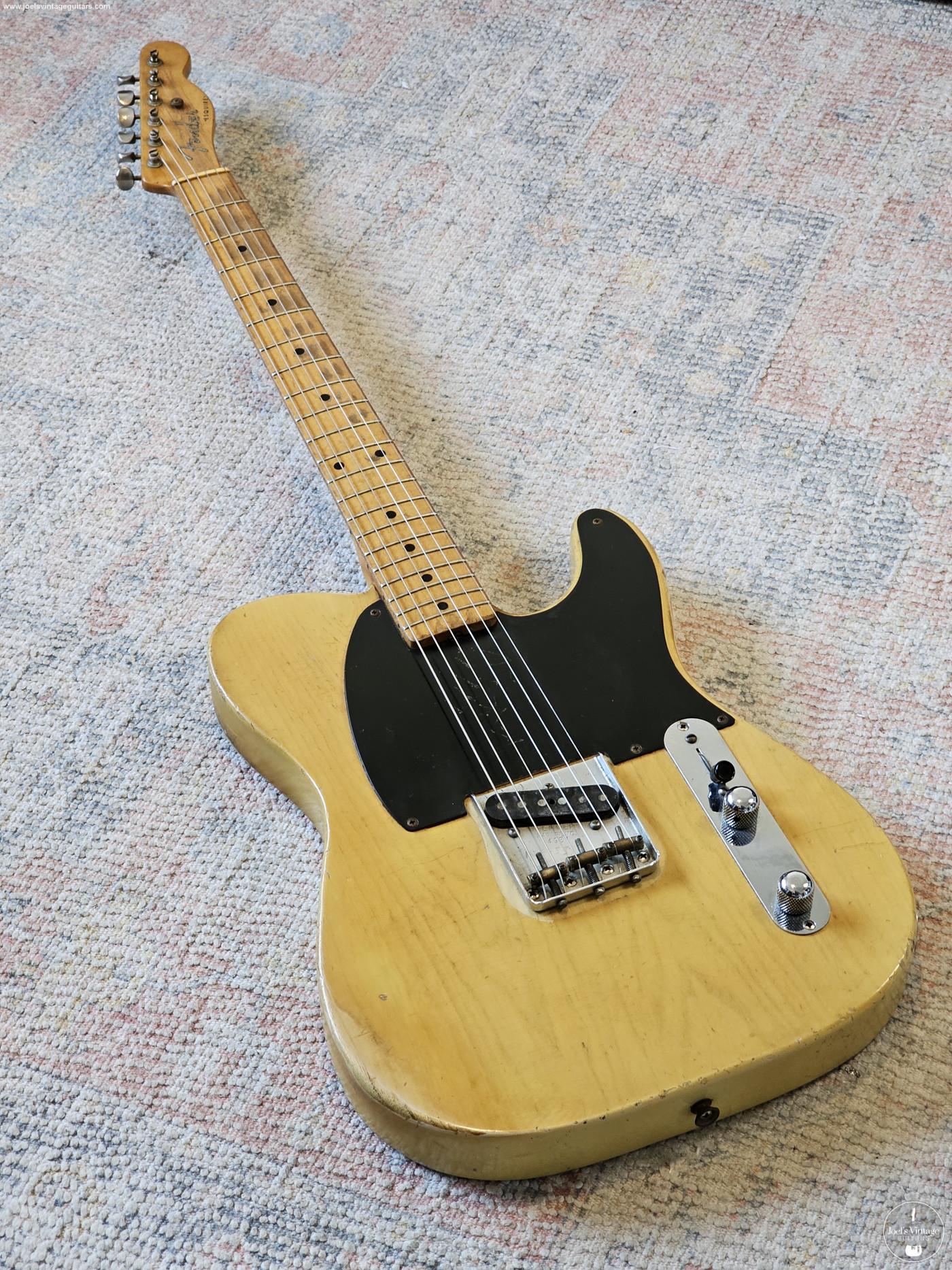 Joel's Vintage Guitars | Fender Esquire 1953 Butterscotch Blonde w