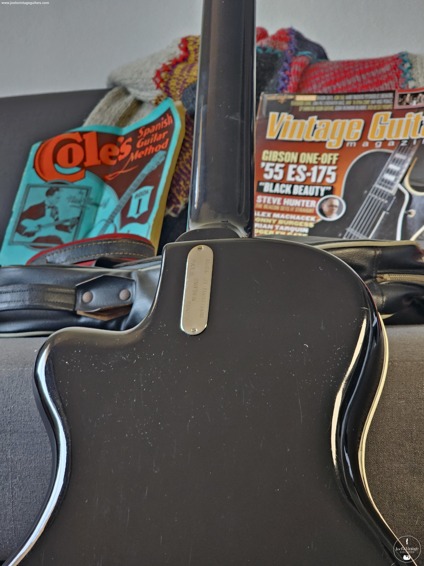 Joel's Vintage Guitars | Hagstrom De Luxe EDP46 1962 Black w