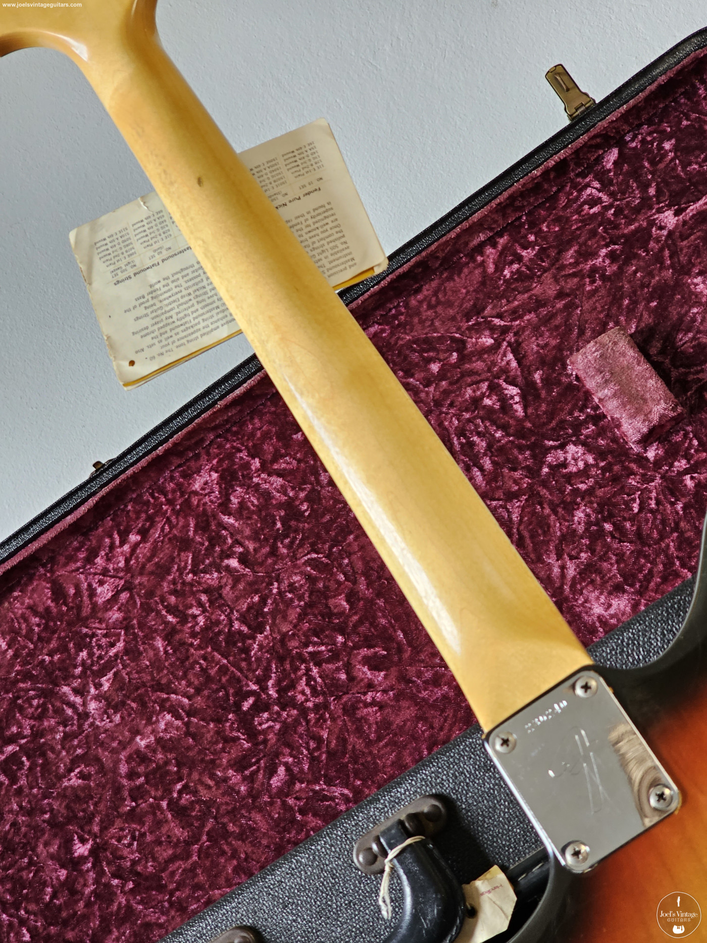 ジャンク【ビンテージ】Big Jam SE-11 JAZZ FLANGER American Vintage Jaguar®/Jazzmaster® Bridge Assembly, Nickel