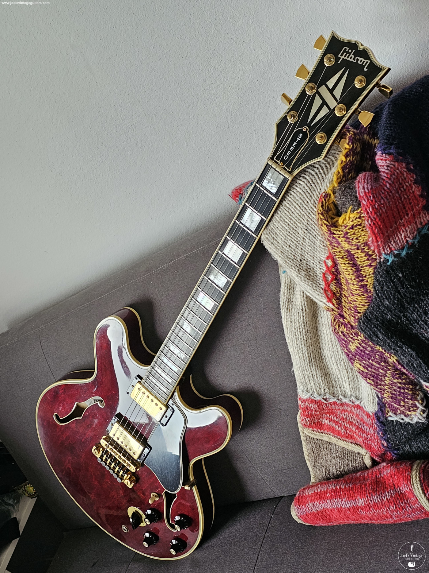 Joel's Vintage Guitars | Gibson ES-355TDSV 1981 Wine Red