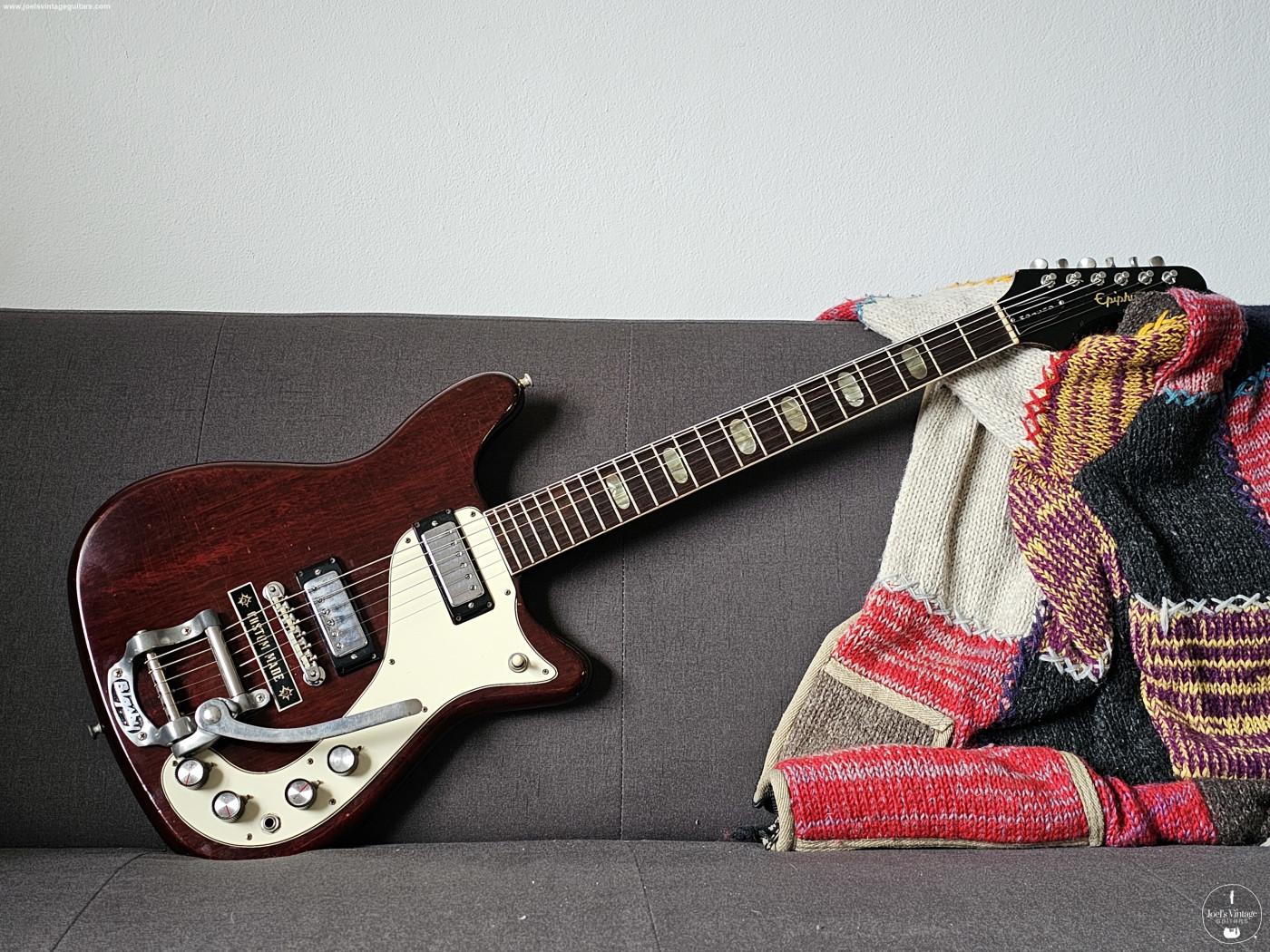 Joel's Vintage Guitars | Epiphone Crestwood Custom 1967 Cherry w
