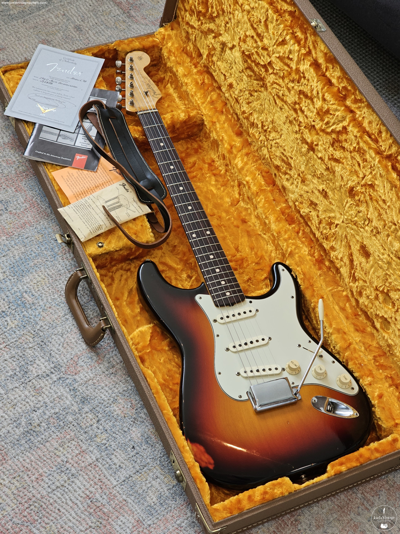Joel's Vintage Guitars | Fender Custom Shop '60 Stratocaster Joel's Vintage Guitars | Fender Custom Shop '60 Stratocaster