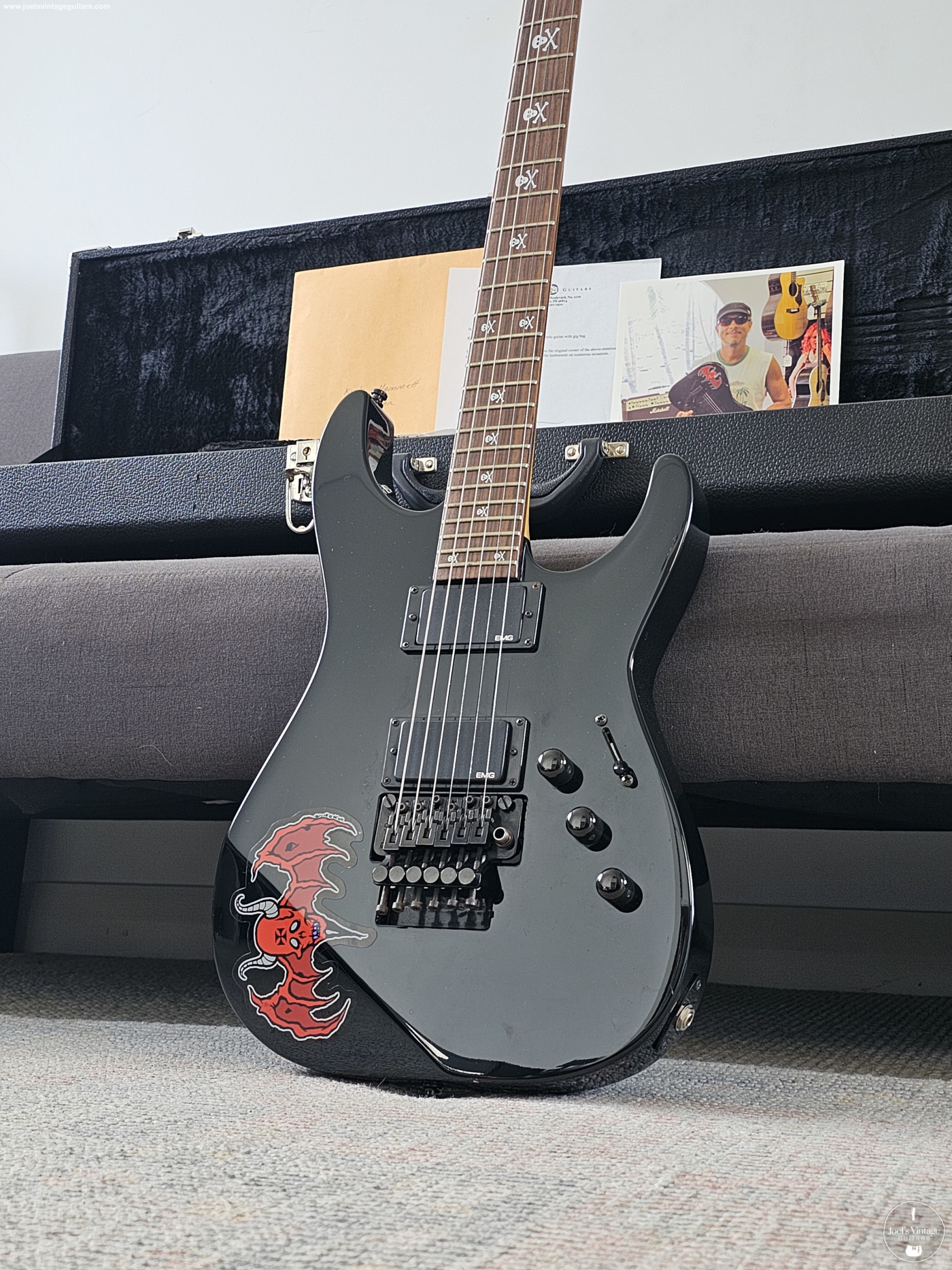 Joel's Vintage Guitars | ESP KH Signature Model 2001 Owned