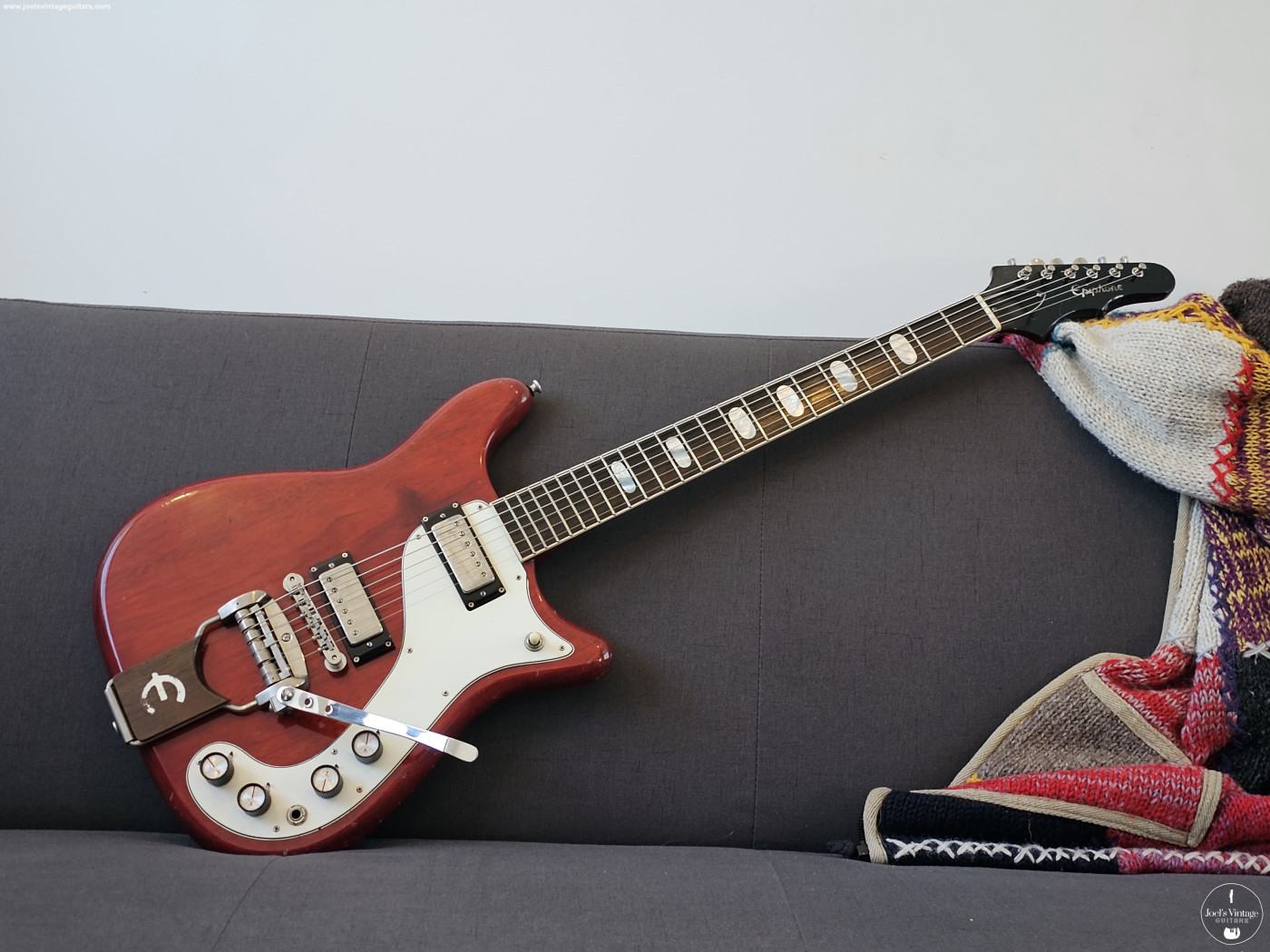Joel's Vintage Guitars | Epiphone Crestwood Custom 1965 Cherry