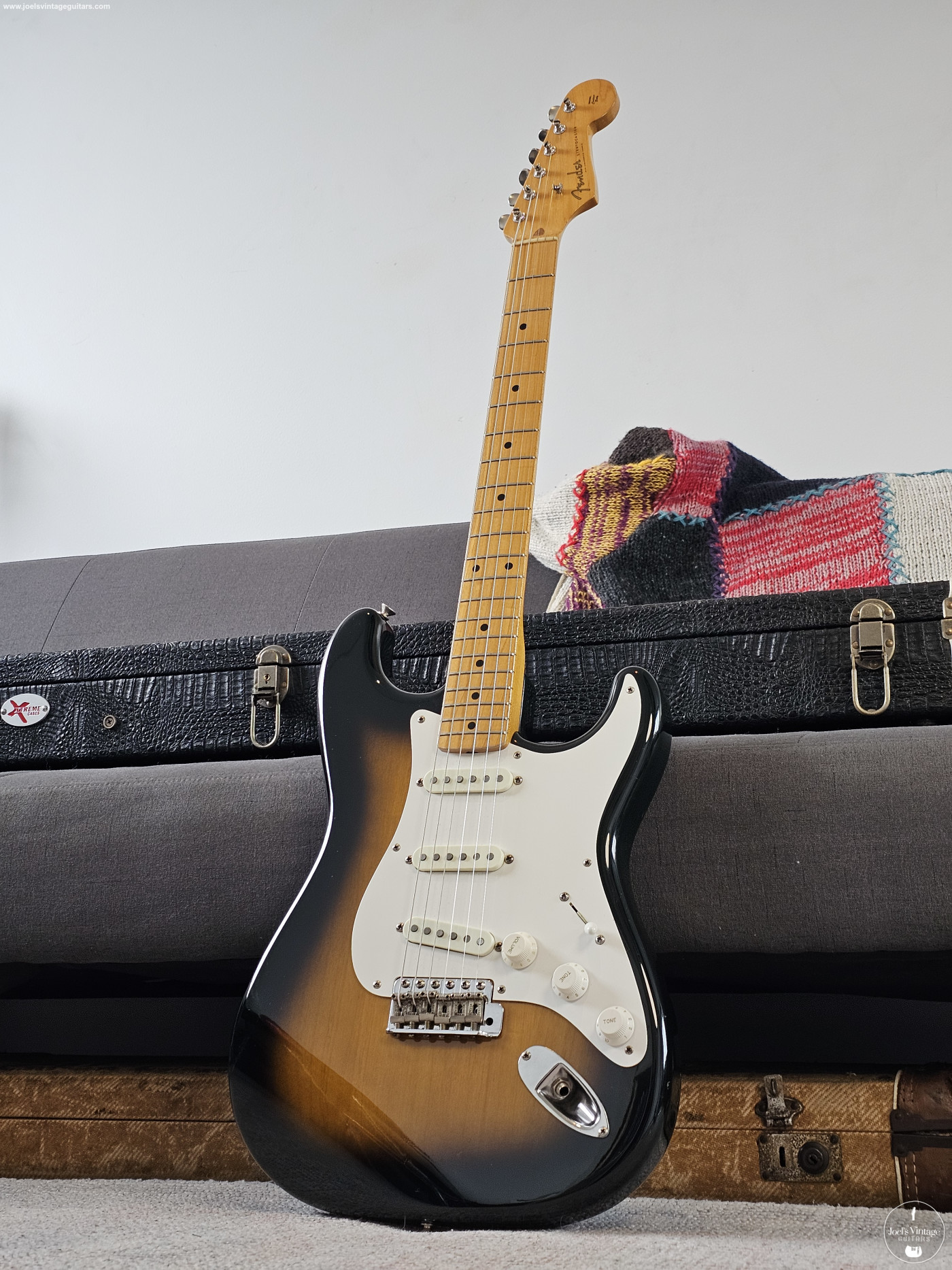【美品】fender japan strato caster ST57-TX Fender Japan Stratocaster ST57TX Vintage Guitar Black | eBay