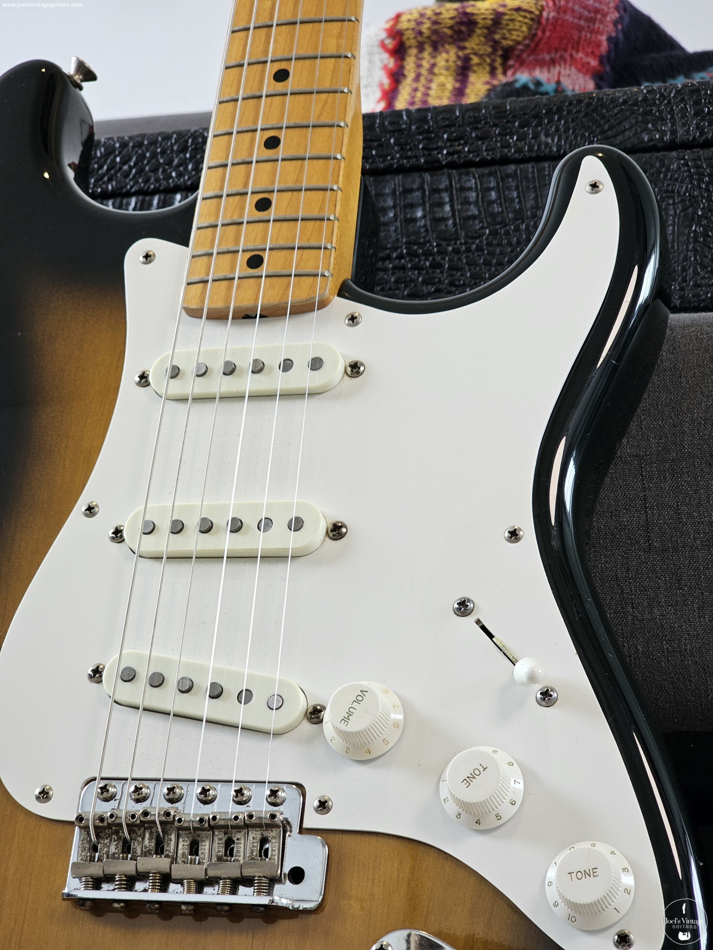 Joel's Vintage Guitars | Fender JV ST57-65 Stratocaster 1983 Sunburst