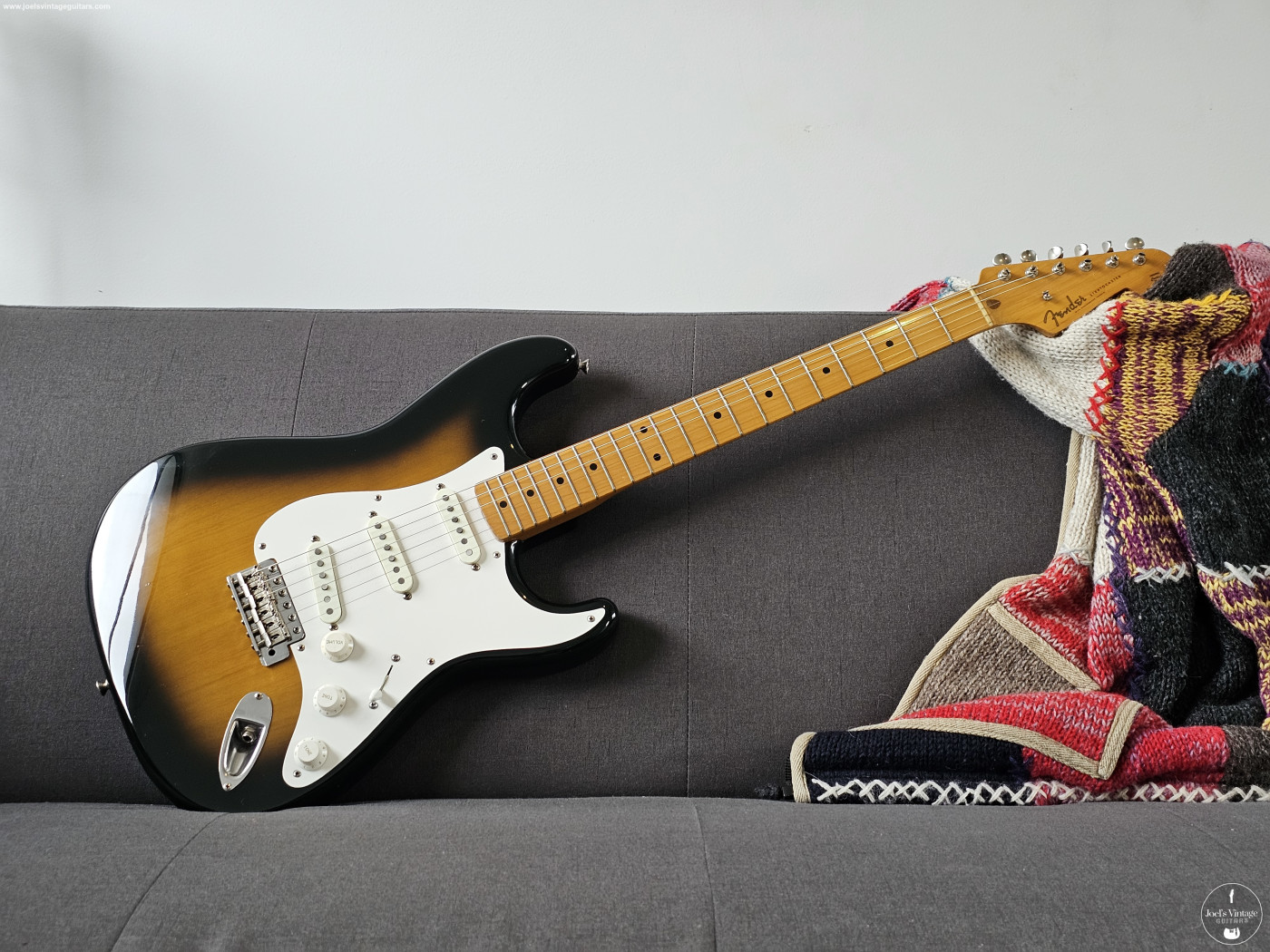 Joel's Vintage Guitars | Fender JV ST57-65 Stratocaster 1983 Sunburst