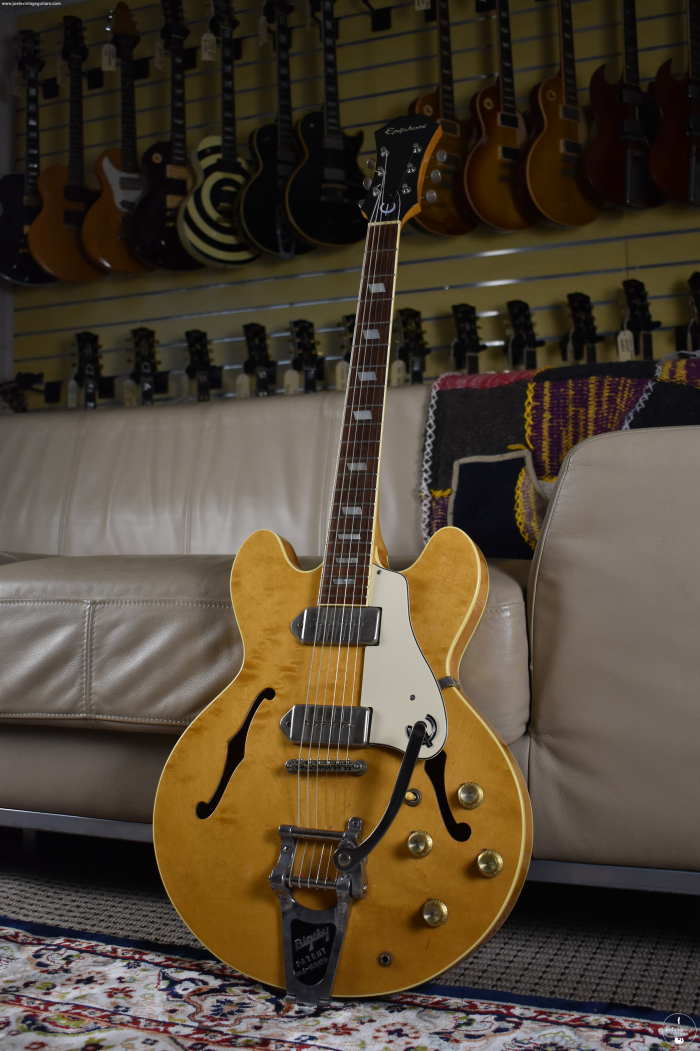 Joel's Vintage Guitars | Epiphone Casino MIJ 1990 Natural