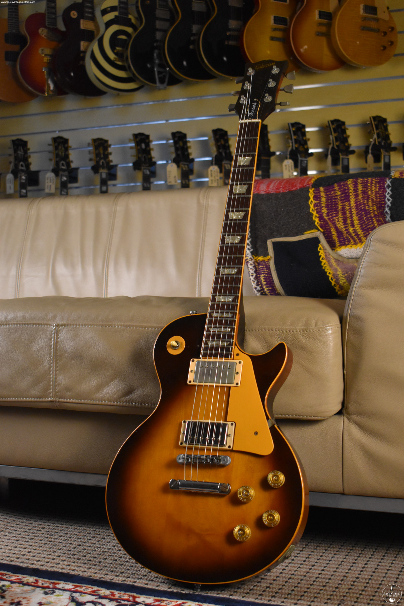 1976 gibson les paul standard tobacco sunburst Joel's Vintage Guitars