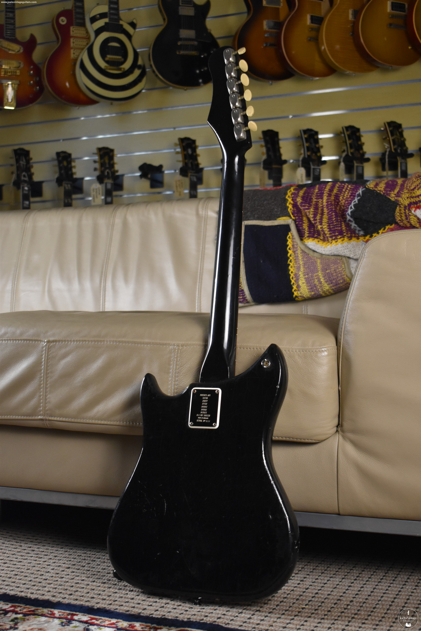 Burns NU-SONIC エレキギター ハードケース付き Joel's Vintage Guitars | Burns Nu-Sonic c.1964 Black