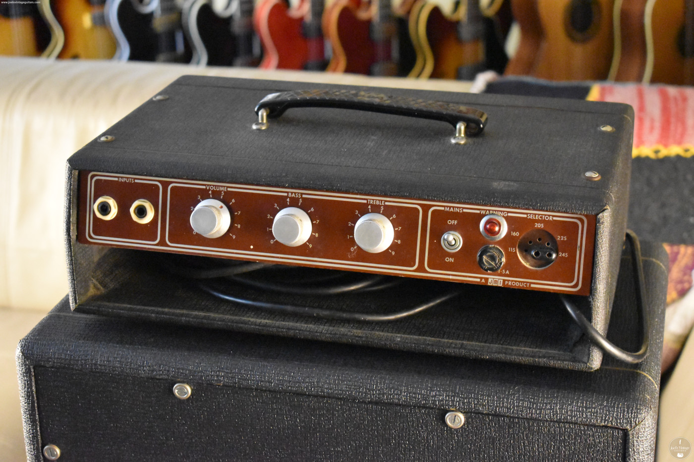 Joel's Vintage Guitars | Vox T-60 Bass Head & Cab 1963