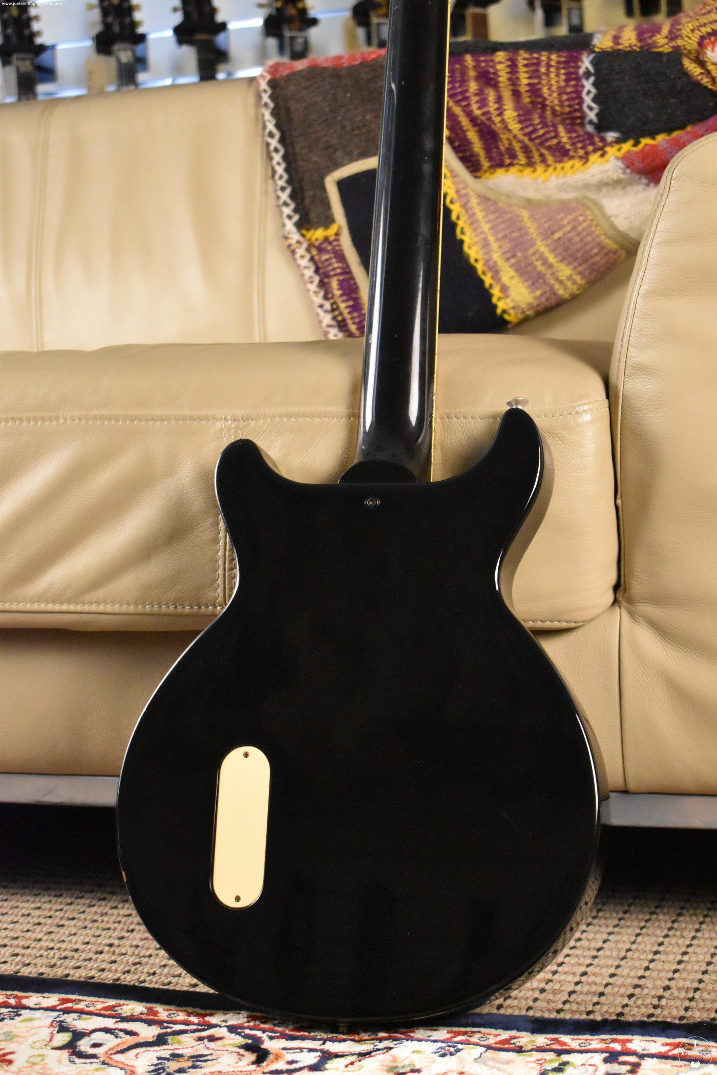 Joel's Vintage Guitars | Gibson Les Paul Junior 1991 Black Custom
